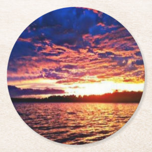 Dessous-de-verre Rond En Papier Dessous de verre de Caney Lake