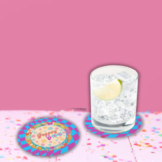 Dessous-de-verre Rond En Papier Dessous de verre de parti Super Éffrayant Hallowee