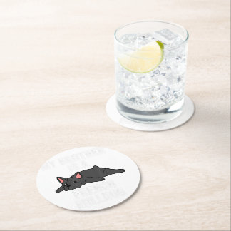 Dessous-de-verre Rond En Papier Dessous de verre en pierre amateur de Bouledogue F