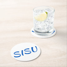 Dessous de verre finlandais SISU (6 Dessous de ver