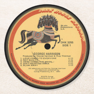 Dessous-de-verre Rond En Papier Dessous de verre - George Harrison