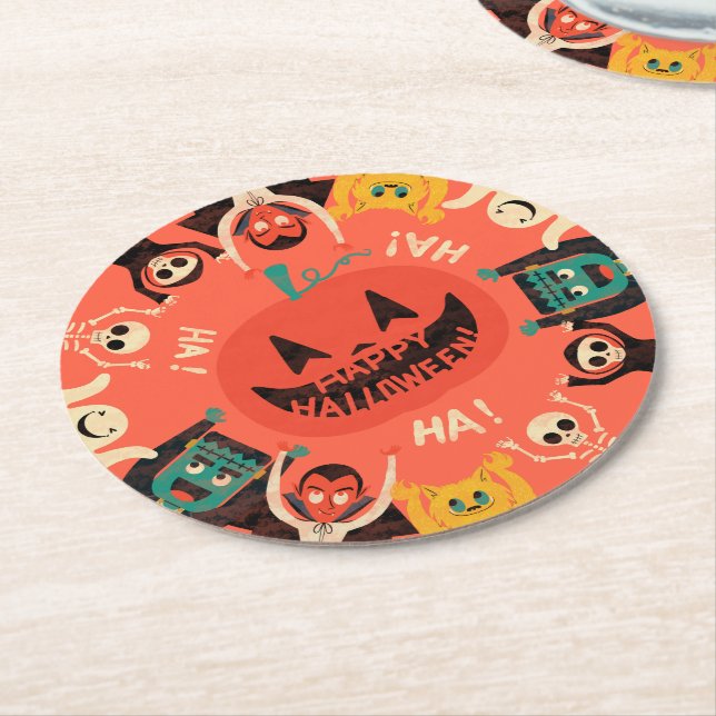 Dessous-de-verre Rond En Papier Dessous de verre papier (Incliné)