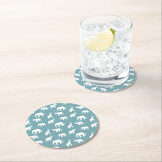 Dessous-de-verre Rond En Papier Dessous de verre papier éléphant