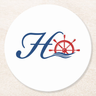 Dessous-de-verre Rond En Papier Dessous de verre papier HTOC