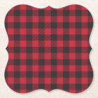Dessous de verre Plaid Red Buffalo