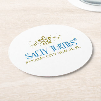 Dessous-de-verre Rond En Papier Dessous de verre Salty Turtles®