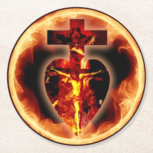 Dessous-de-verre Rond En Papier Dessous de verre SConsensus Fidelium (Devant)