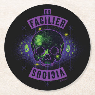 Dessous-de-verre Rond En Papier Dr Facilier  Vicieux