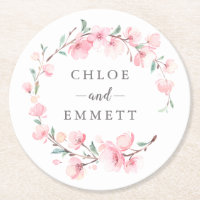 Fleur de cerisier rose couronne