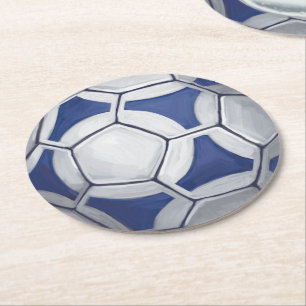 Dessous-de-verre Rond En Papier Futbal