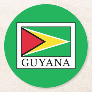 Dessous-de-verre Rond En Papier Guyana
