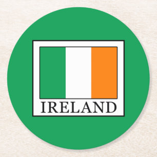 Dessous-de-verre Rond En Papier Irlande