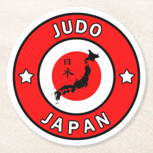 Dessous-de-verre Rond En Papier Judo