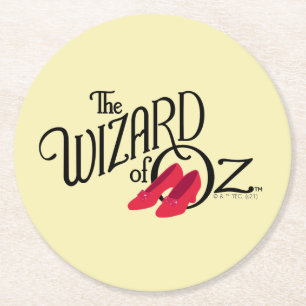Dessous-de-verre Rond En Papier Le Logo Wizard Of Oz™