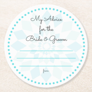 Dessous-de-verre Rond En Papier mes "deux cents "