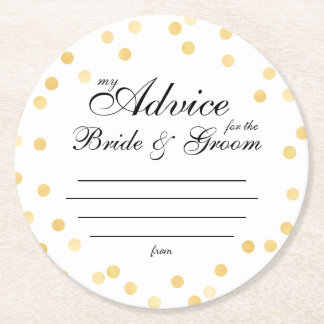 Dessous-de-verre Rond En Papier mes "deux cents"