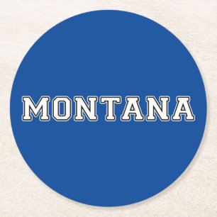 Dessous-de-verre Rond En Papier Montana