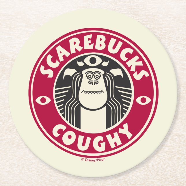 Dessous-de-verre Rond En Papier Montres au travail | Scarbucks Toughy (Devant)