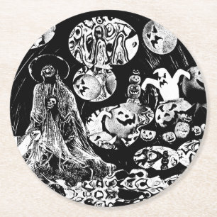 Dessous-de-verre Rond En Papier My Super Halloween