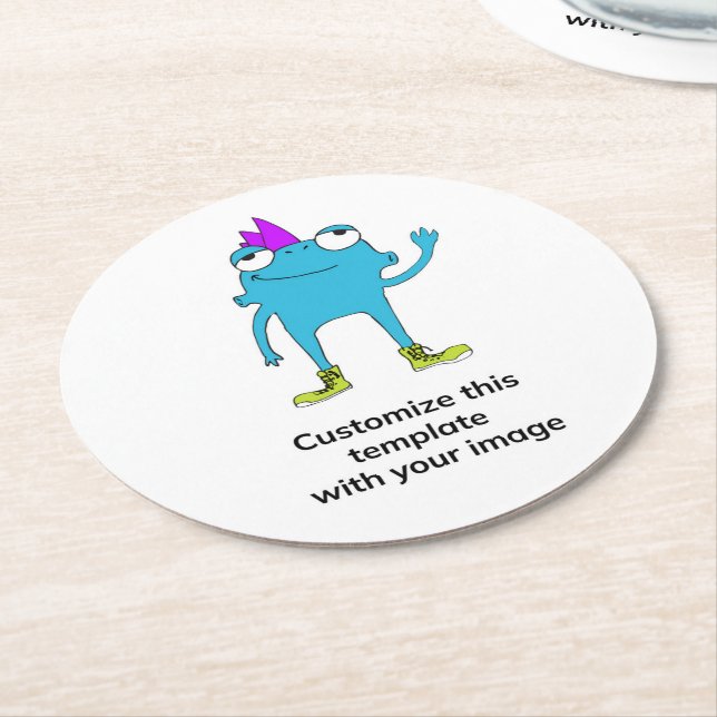 Dessous-de-verre Rond En Papier Pack Dessous de verre BeFunky (Incliné)