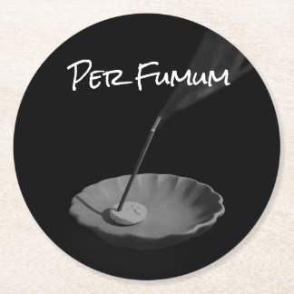 Dessous-de-verre Rond En Papier Per Fumum (type 2)