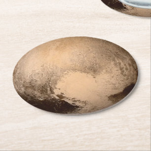 Dessous-de-verre Rond En Papier Pluto