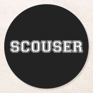 Dessous-de-verre Rond En Papier Scoudeur