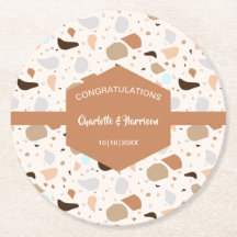 Terrazzo Abstrait Terre Moderne