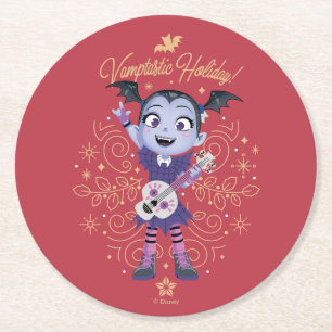 Dessous-de-verre Rond En Papier Vampirina  Vacances Vamptastiques !