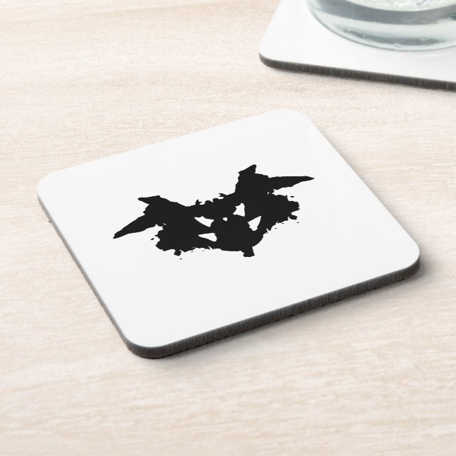 Dessous-de-verre Rorschach Inkblot (Côté gauche)