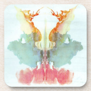 Dessous-de-verre Rorschach Inkblot Test Psychiatrie
