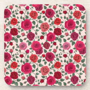 Dessous de verre rose