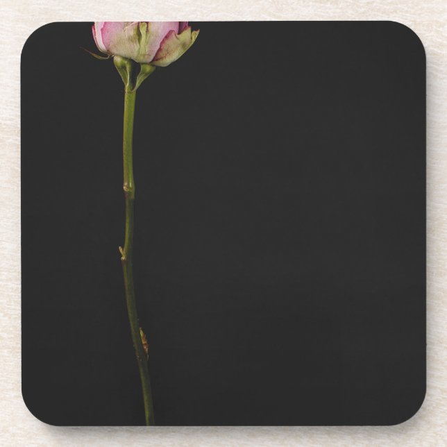 Dessous-de-verre Rose 3 de rose (Devant)