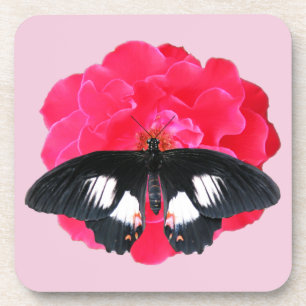 Dessous-de-verre Rose et Swallowtail