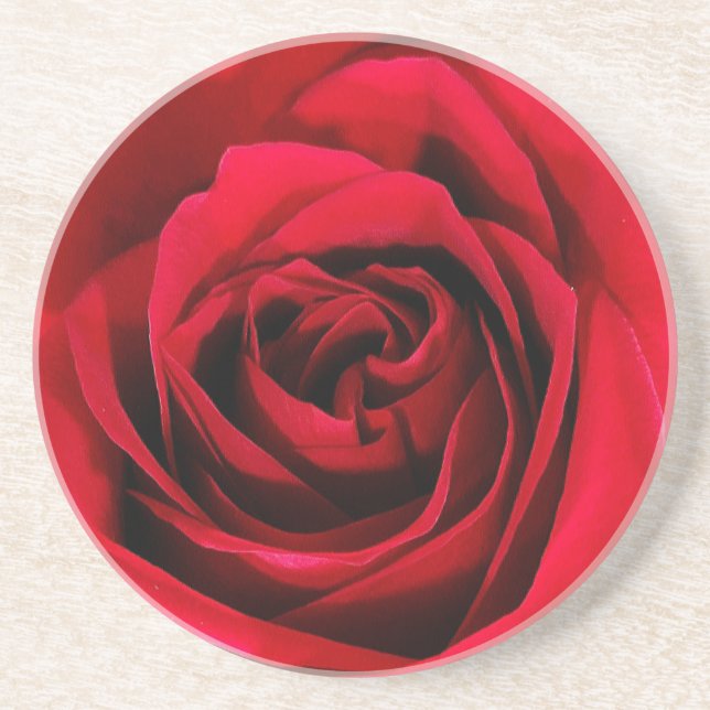 Dessous de verre Rose florissant (Devant)