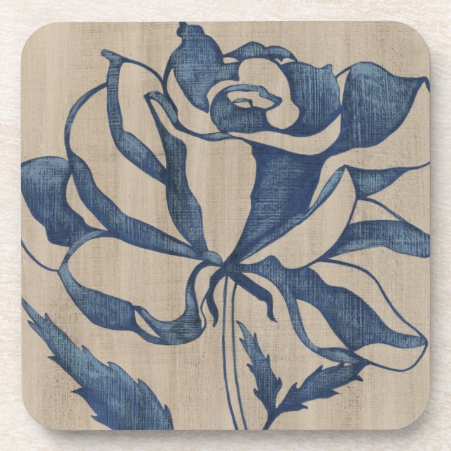 Dessous-de-verre Rose Indigo (Devant)
