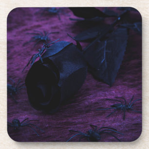 Dessous de verre Roses noirs