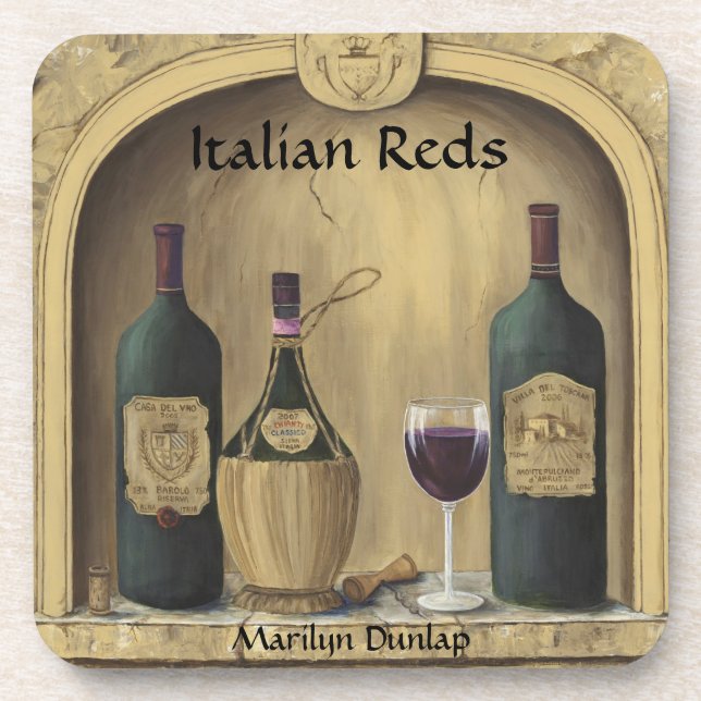 Dessous-de-verre Rouges italiens (Devant)