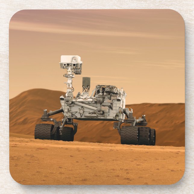 Dessous-de-verre Rover Curiosity Du Laboratoire Scientifique Mars.  (Devant)