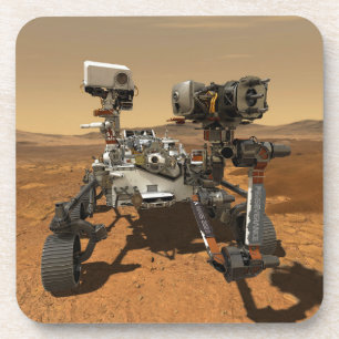 Dessous-de-verre Rover De La Persévérance Qui Fonctionne Sur La Sur