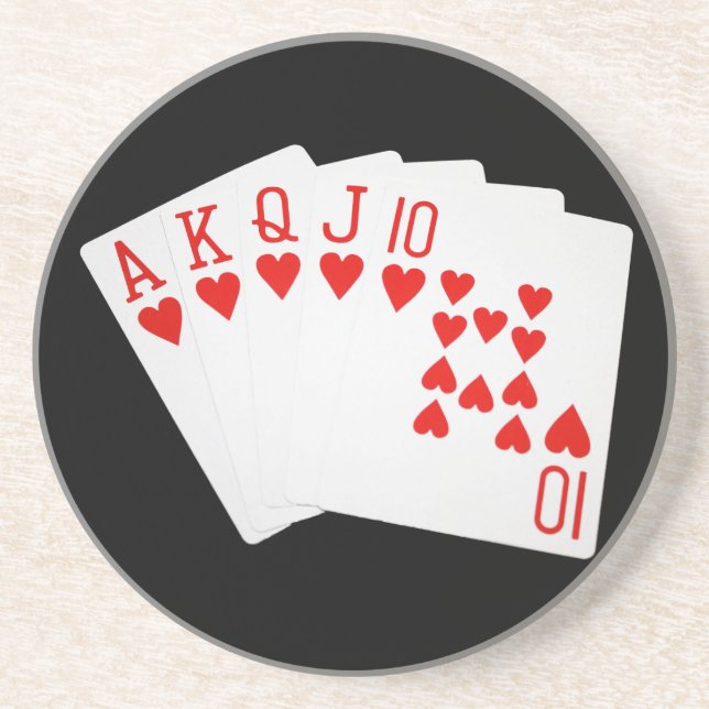 Dessous de verre Royal Flush Drink (Devant)