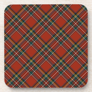 Dessous-de-verre Royal Stewart Classic Red Scottish Tartan