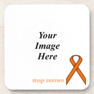 Dessous-de-verre Ruban orange standard par Kenneth Yoncich