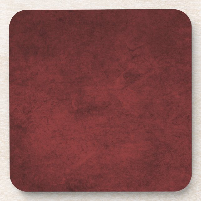 Dessous-de-verre Rustique rouge foncé Bourgogne (Devant)