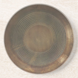 Dessous de verre rustiques en métal