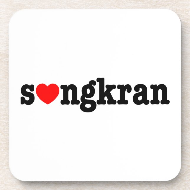Dessous-de-verre s (gkran ~ Heart Love) Songkran (Devant)