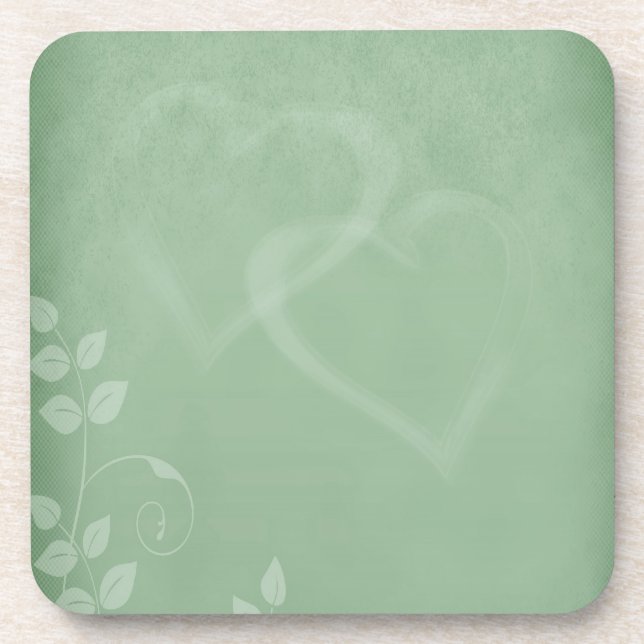 Dessous-de-verre Sage Vert Vintage (Devant)
