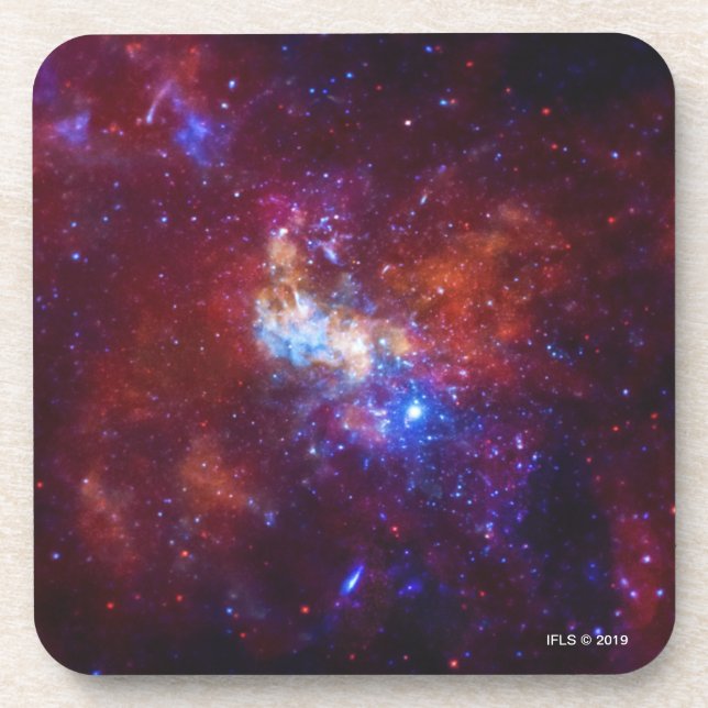 Dessous-de-verre Sagittaire une image de galaxie de manière (Devant)