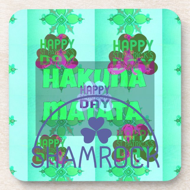 Dessous-de-verre Saint Patrick's day (Devant)