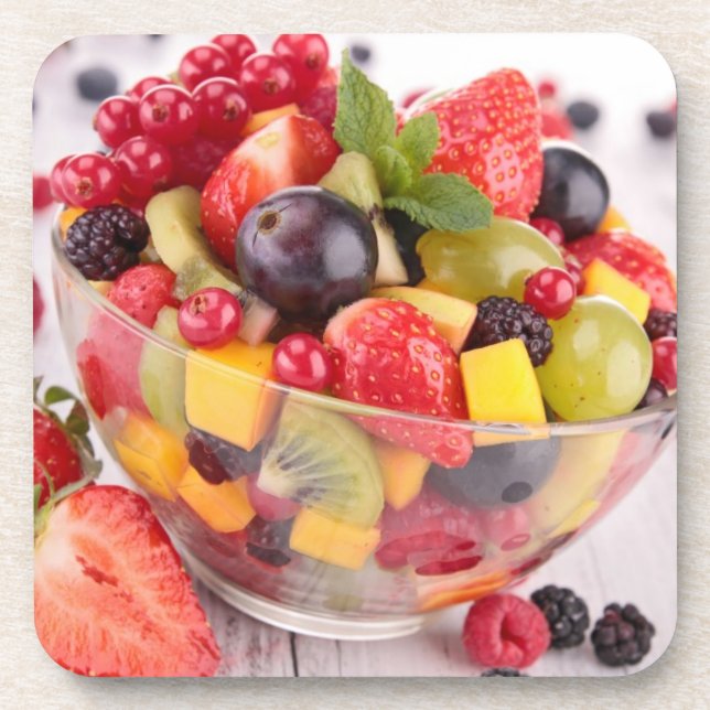 Dessous-de-verre Salade de fruit frais (Devant)